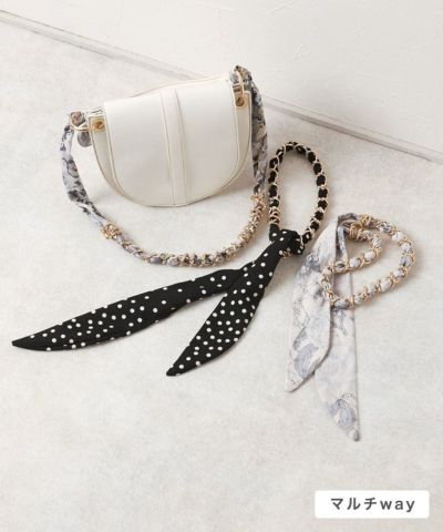 【E会場】マルチwayスカーフネックレス ［Pierrot］【返品・交換不可】