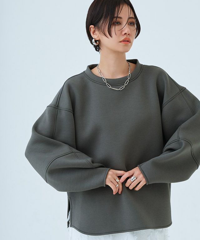 165cm / チャコールグレー / M