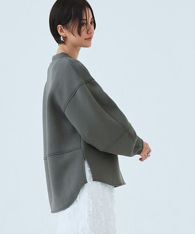 165cm / チャコールグレー / M