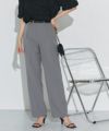 【低身長サイズ有】スタイルアップセンタープレスパンツ