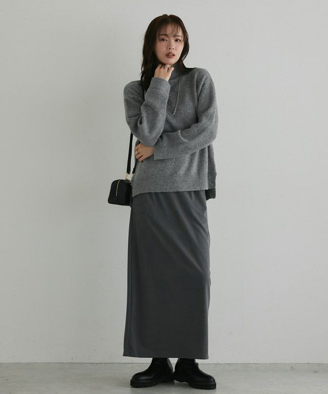 167cm / 杢グレー / M