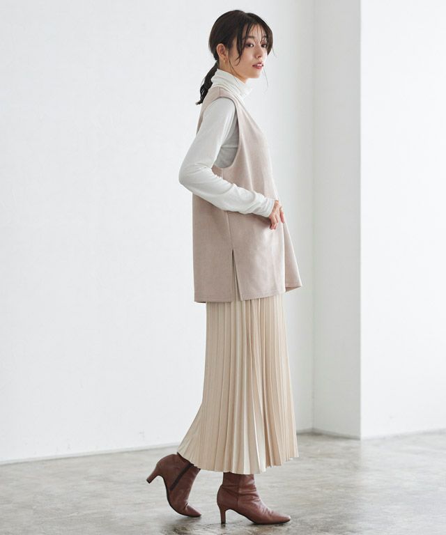 インナーセットフェイクスエードベスト | 【公式】Pierrot（ピエロ