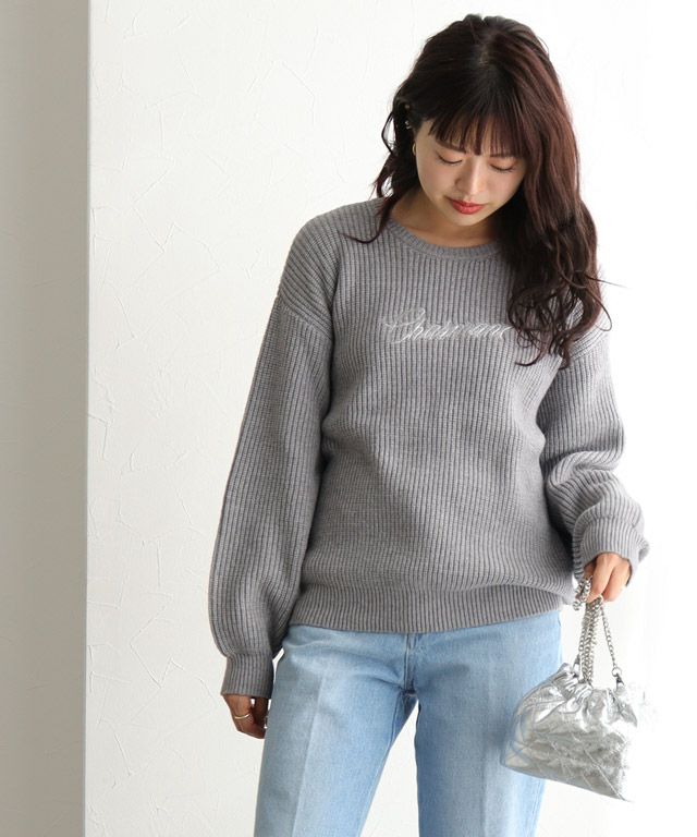 157cm / 杢グレー / M