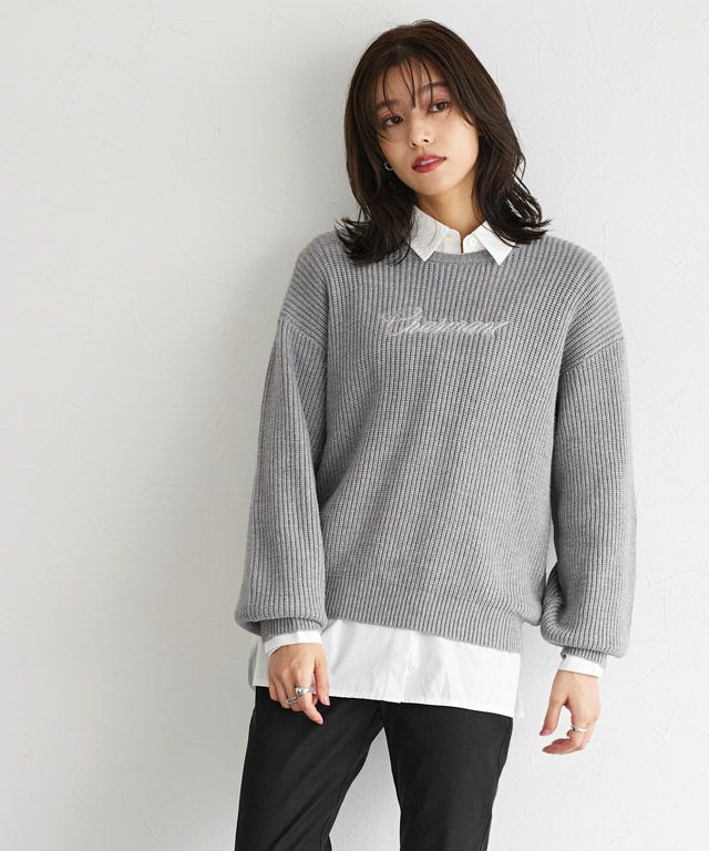 167cm / 杢グレー / M