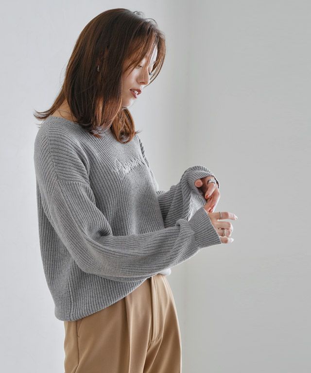 167cm / 杢グレー / M