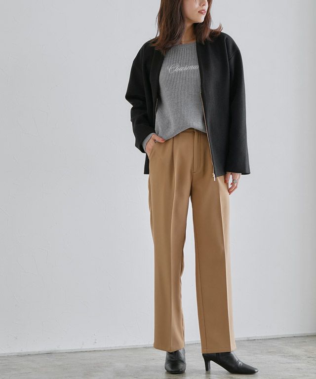 167cm / 杢グレー / M