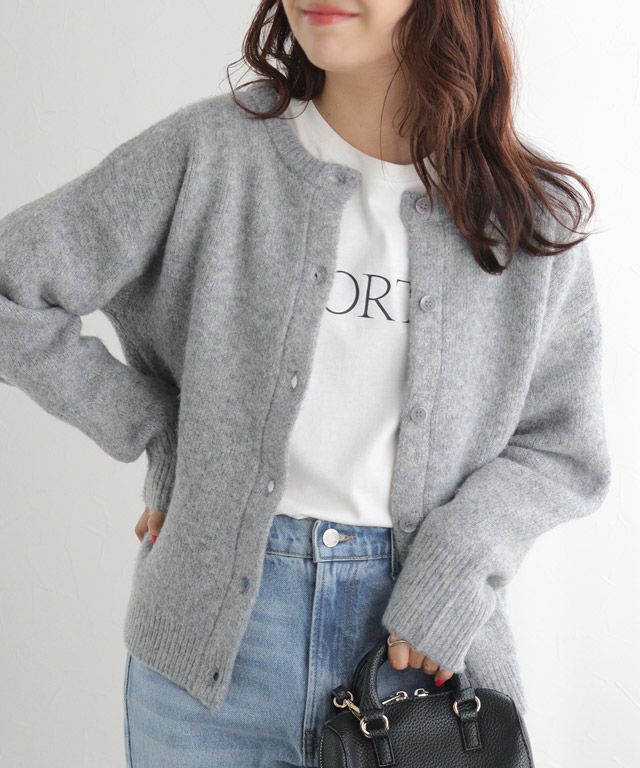 157cm / 杢グレー / M