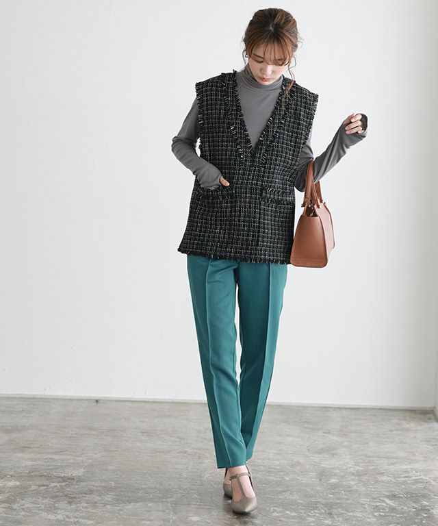 163cm / ブルーグリーン / M