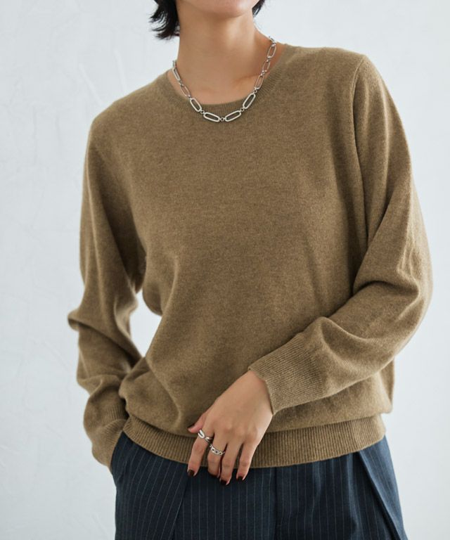 166cm / 杢キャメルベージュ / M