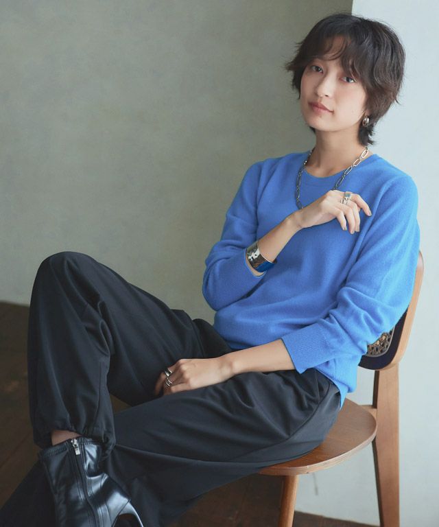 166cm / アクアブルー / M