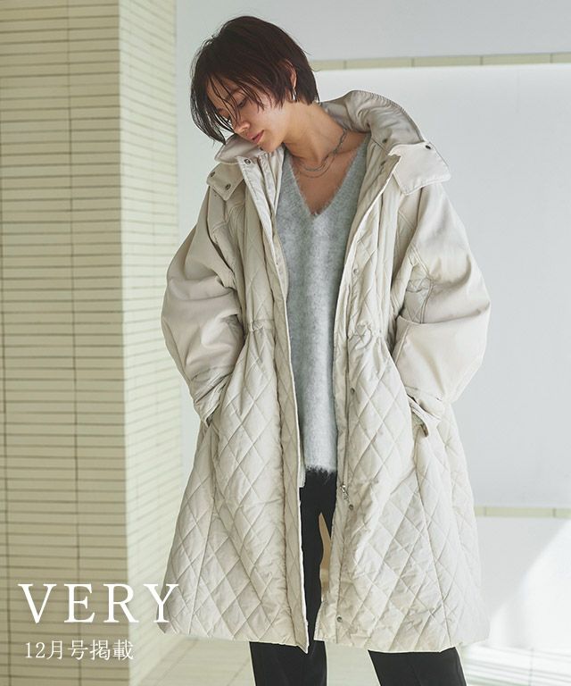 [RASW] キルティングドロストコート