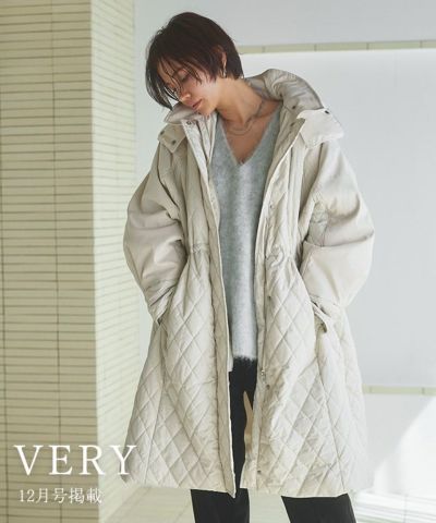 [RASW] キルティングドロストコート