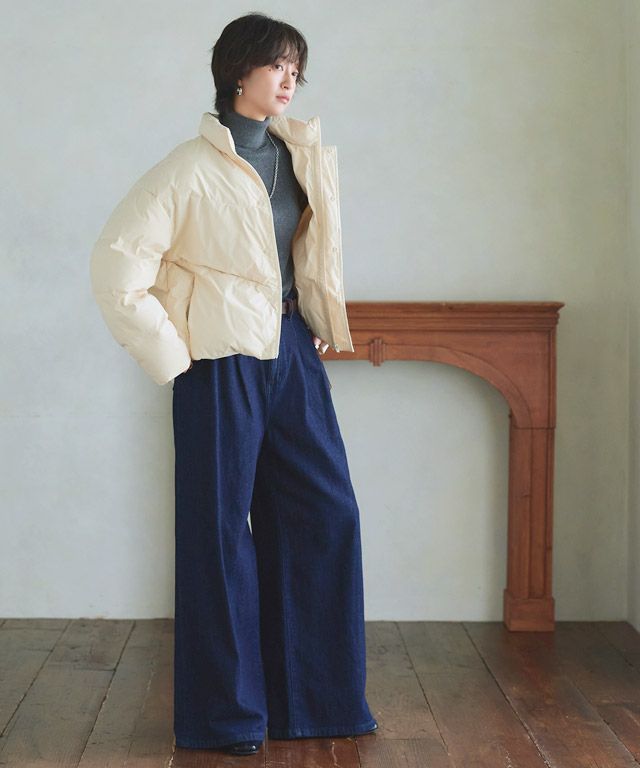 166cm / アイボリー / M