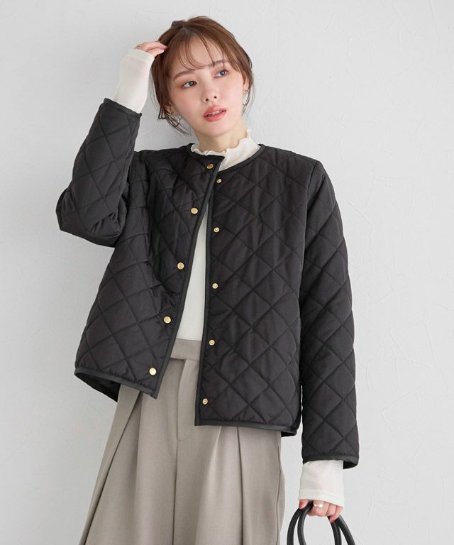 167cm / ブラック×ブラック / ショート丈 / M