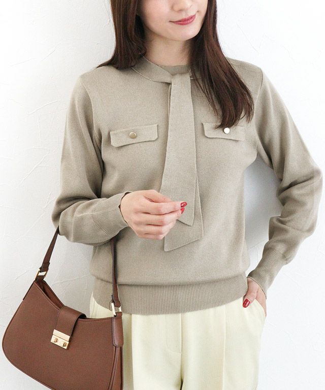 163cm / グレージュ / M