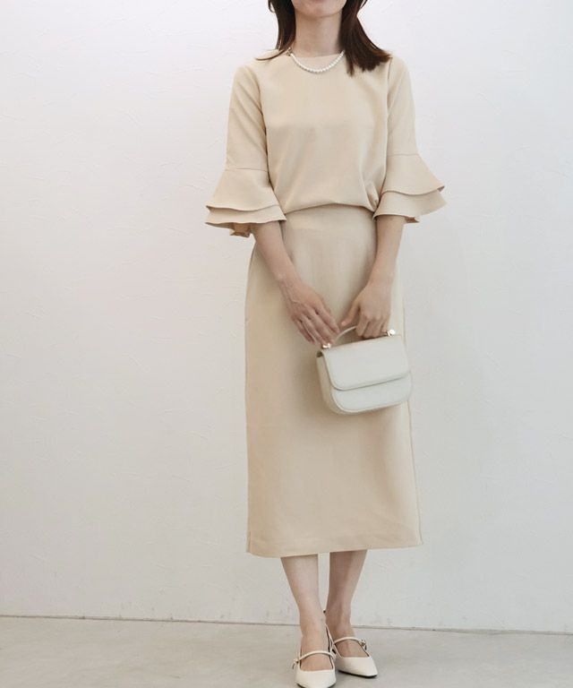 163cm / ライトベージュ / M