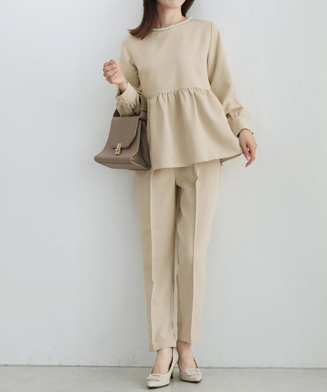 163cm / ライトベージュ / M