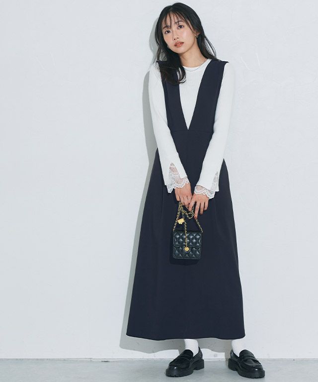 ウエストマークジャンパースカート