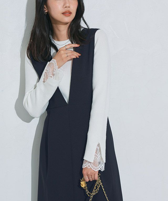 162cm / ネイビー / M