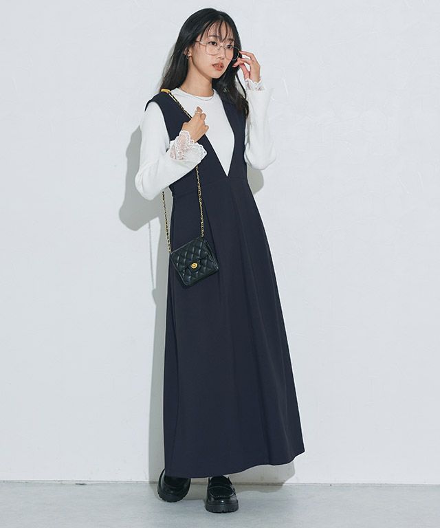 162cm / ネイビー / M