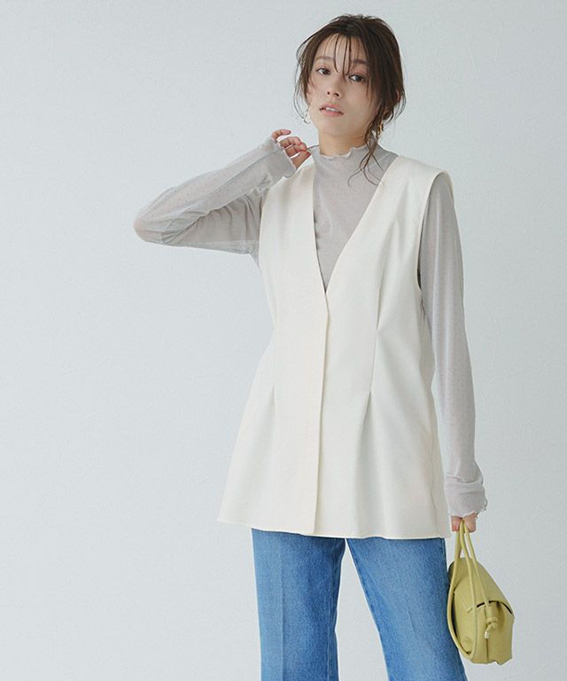 167cm / アイボリー / M