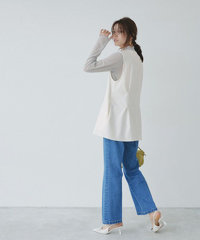 167cm / アイボリー / M