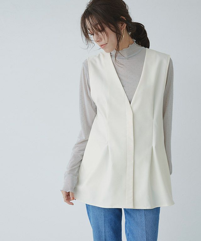 167cm / アイボリー / M