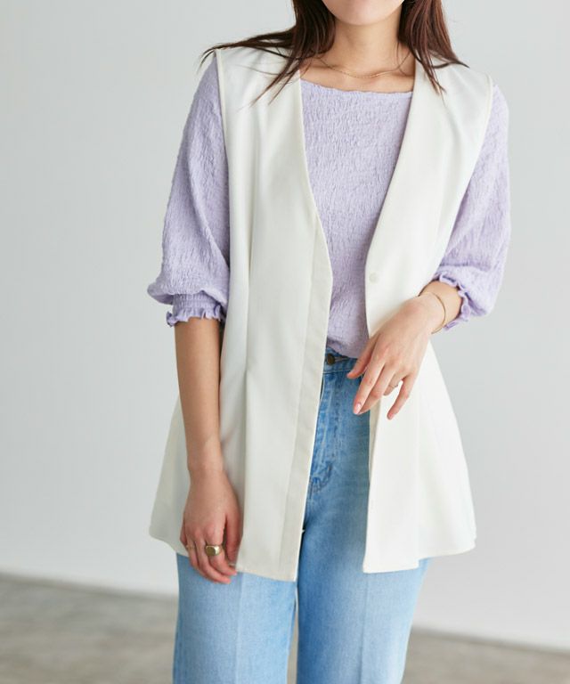 166cm / アイボリー / M