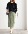 163cm / ブラック / Vネック / M