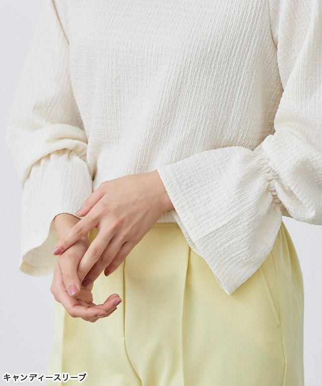 167cm / アイボリー / キャンディースリーブ / M
