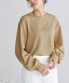 167cm / ベージュ / ボリュームスリーブ / M