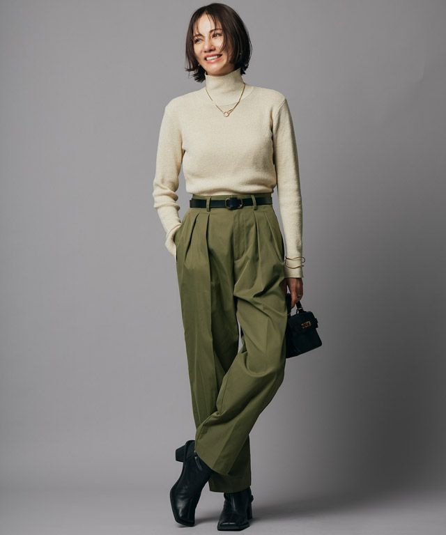 165cm / カーキ / M