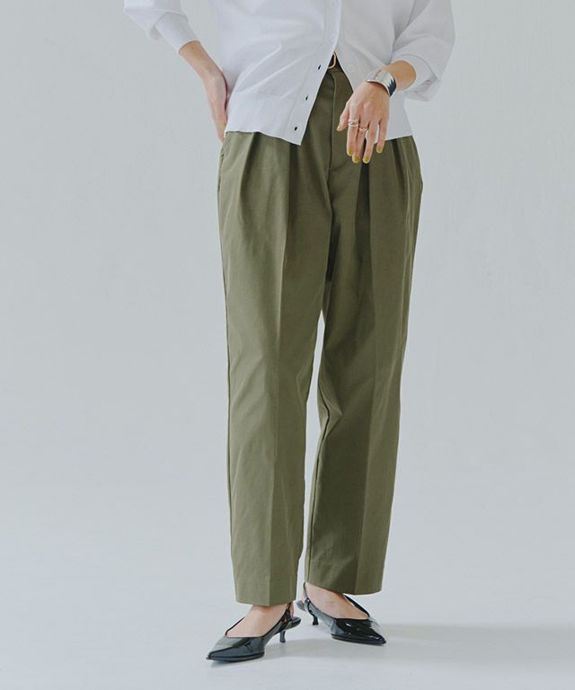 新品タグ付き✨️ PRIORITY プリーツパンツ カーキ ✨️Mal. レレレさん AW】WOMEN ドライタッチグレンチェックスカート(防風裏地付き