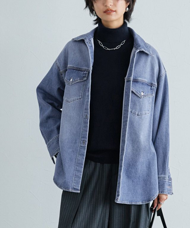 166cm / ブルー×シルバー / M