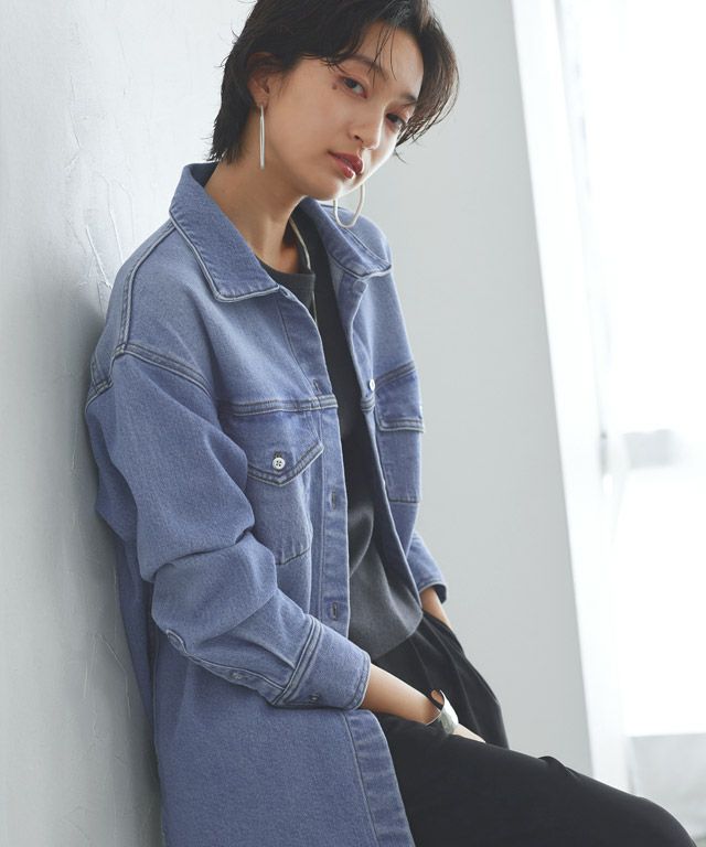 166cm / ブルー×シルバー / M