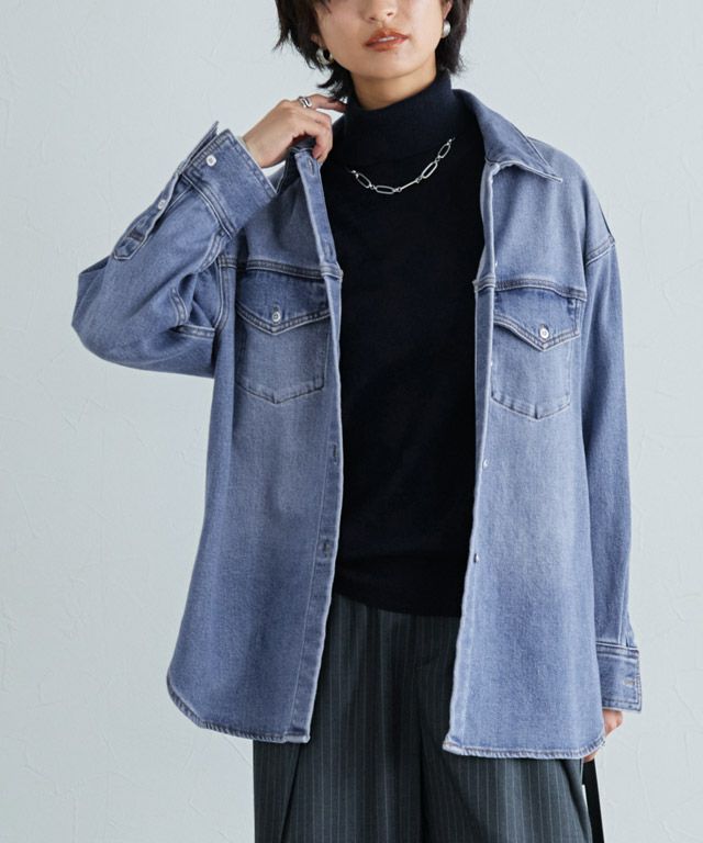 166cm / ブルー×シルバー / M