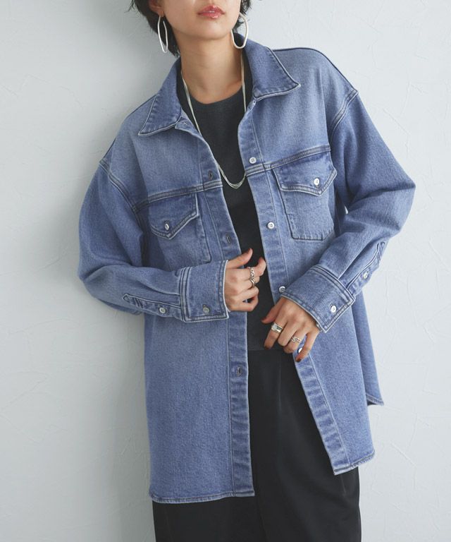 166cm / ブルー×シルバー / M