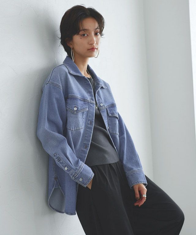 166cm / ブルー×シルバー / M