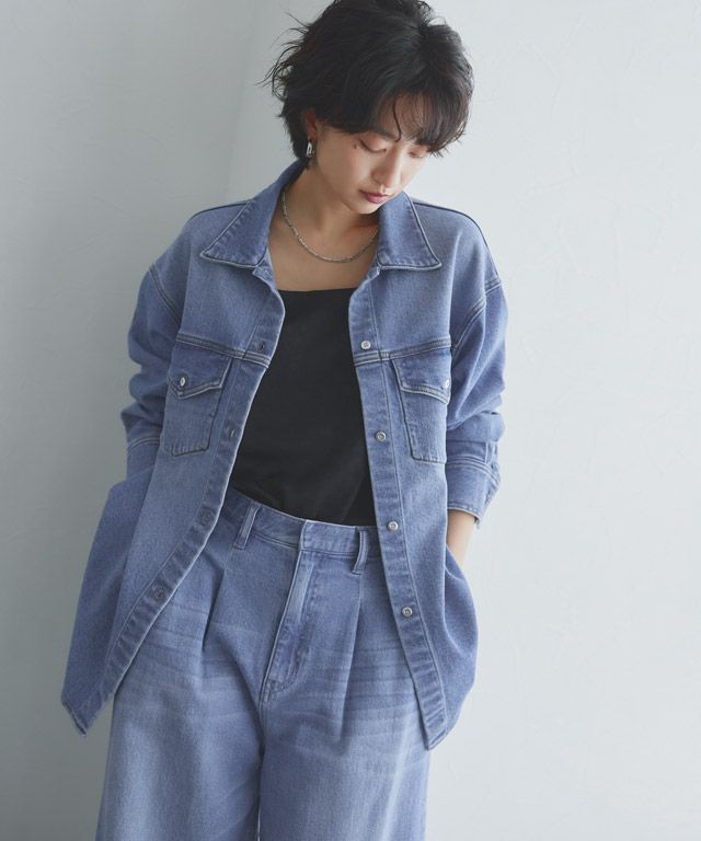 166cm / ブルー×シルバー / M