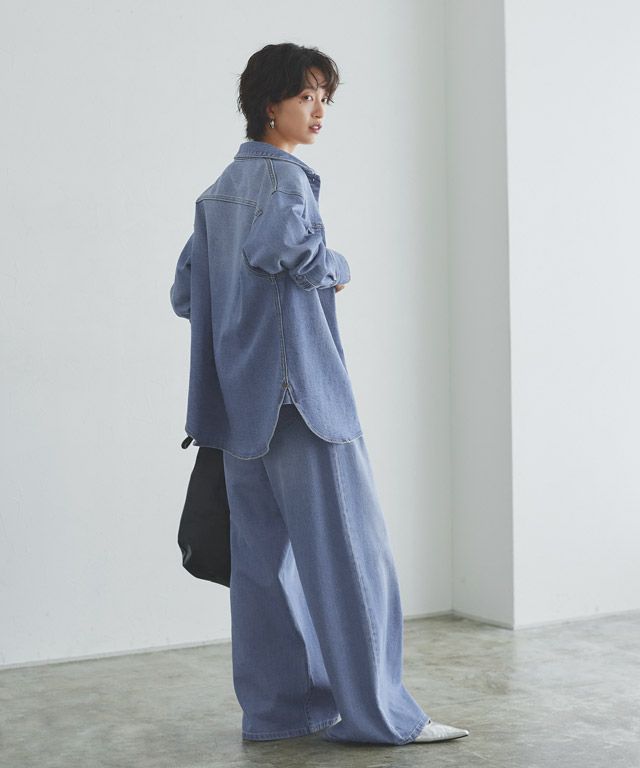 166cm / ブルー×シルバー / M