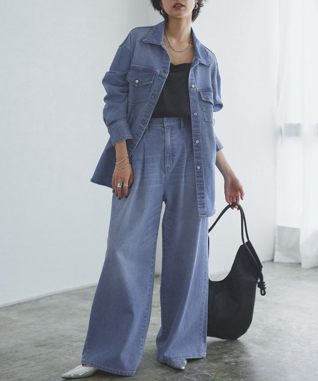 166cm / ブルー/シルバー / M