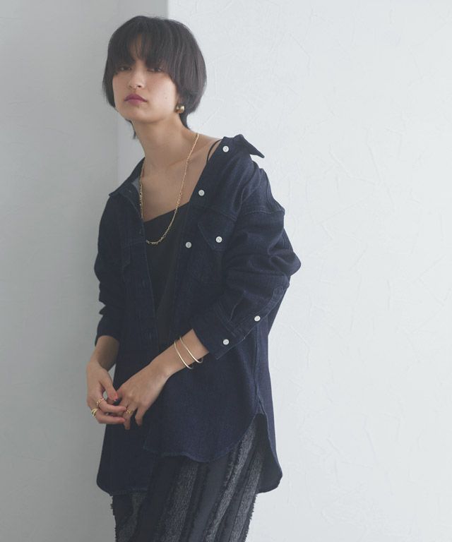 166cm / インディゴ / M