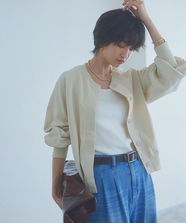 166cm / アイボリー / M