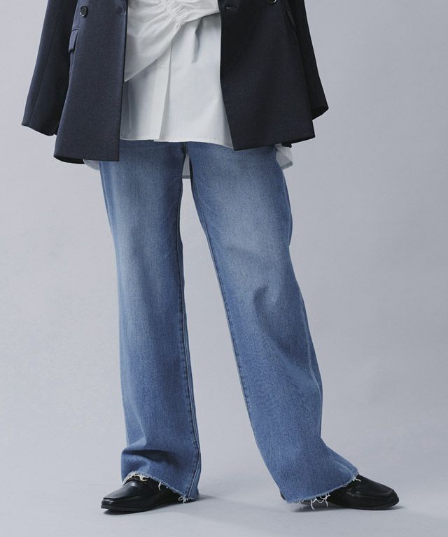 166cm / ダメージ / ブルー / M