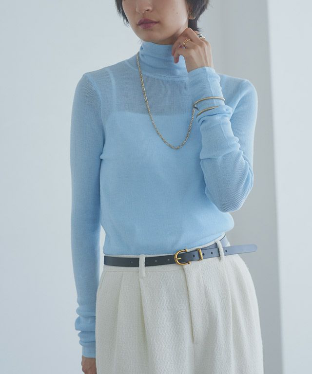 166cm / ライトブルー / M