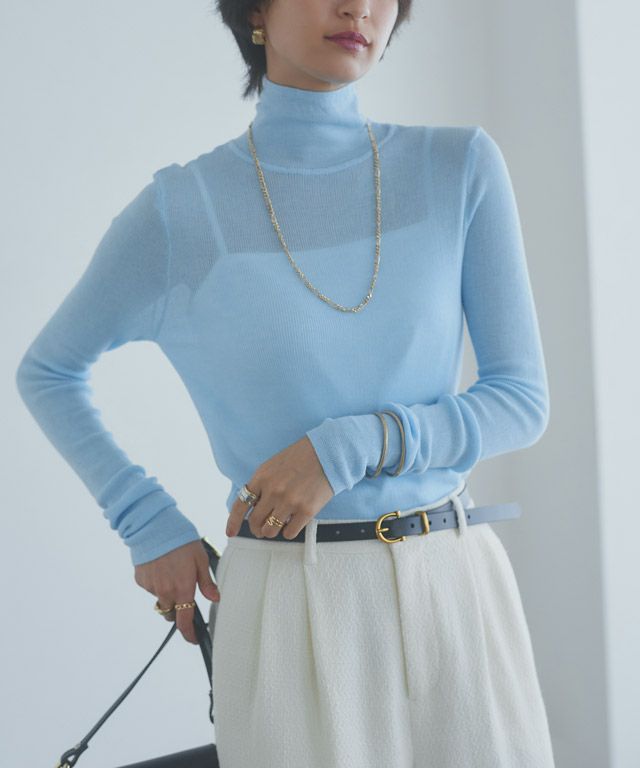 166cm / ライトブルー / M