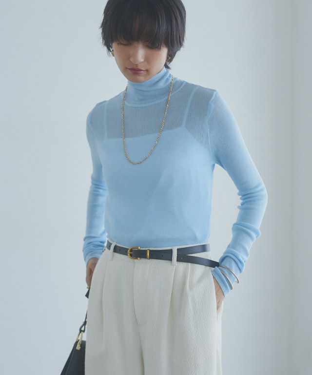 166cm / ライトブルー / M