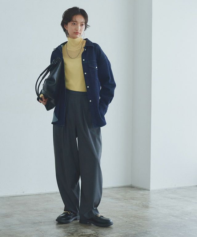 166cm / ライトイエロー / M