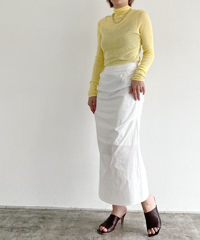 166cm / ライトイエロー / M