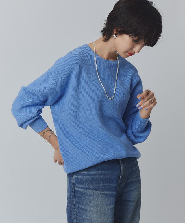 166cm / ライトブルー / M